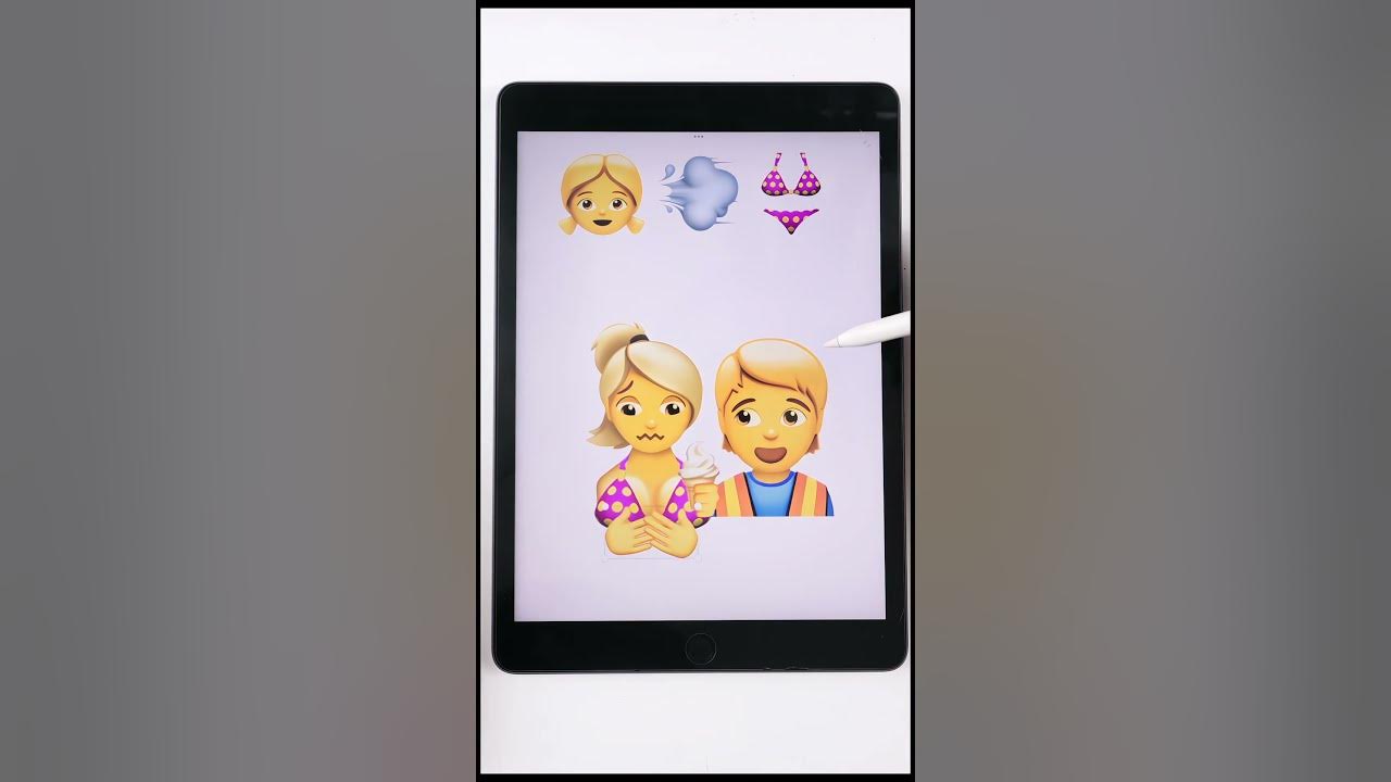 Name this emoji 👧👙#digitalart #funny #shorts #emojichallange