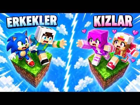 ONE BLOCK CHALLENGE! 😨 ENES & BABY SONIC vs GIRL FANS