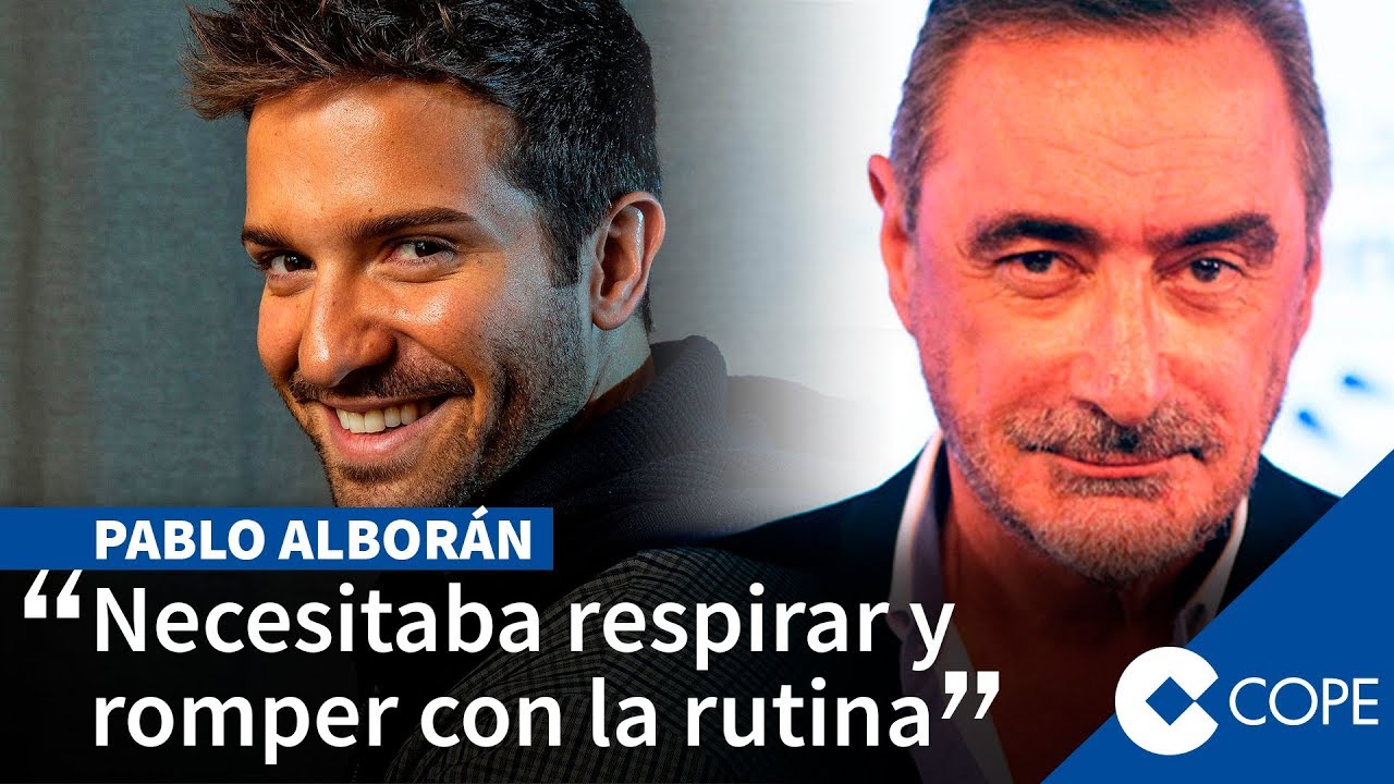 Entrevista a Pablo Alborán en 'Herrera en COPE'