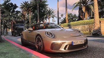 GTA 5 Next Level Remastered Graphics Mod With Realistic Ray Tracing Showcase On RTX4090 4K60FPS