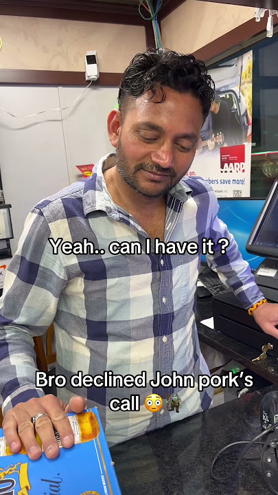 Bro Declined John Pork Call 🥲