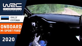 WRC - Rally Estonia 2020: ONBOARD compilation M-SPORT FORD