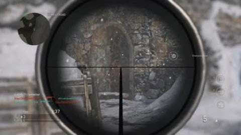 Call of Duty®: WWII quick scope (PS4)