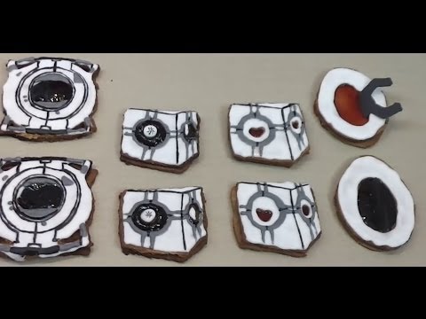 Portal Cookies - Freaky Baking - NinNin
