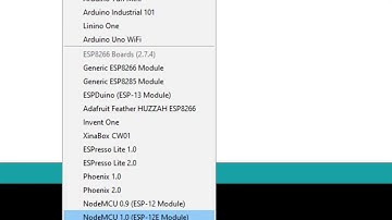 Nạp code cho esp8266 bằng phần mềm Arduino IDE trên máy tính