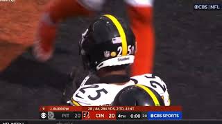 Joe Burrow GAME TYING Touchdown Pass to Ja’Marr Chase | Steelers vs Bengals