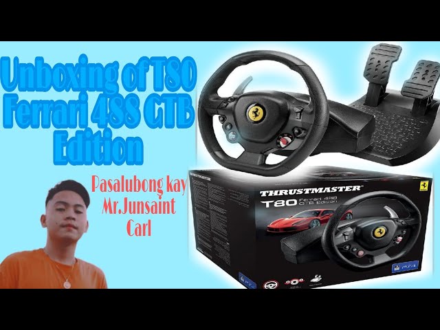 Thrustmaster T80 Ferrari 488 GTB Edition Unboxing & Review 