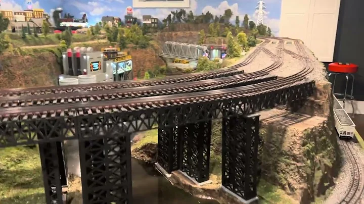 My new O-Gauge train layout - Layout tour.
