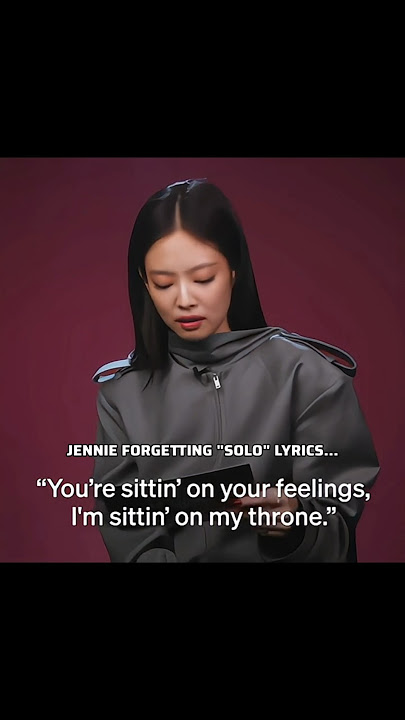 Just Jennie being full of surprises...🤭 | #blackpink #jennie #solo #funny #PlakshaxAnglez