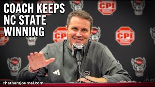 Nc State Basketball Coach Will Wade Press Conference After Win Over Syracuse - 1.27.26