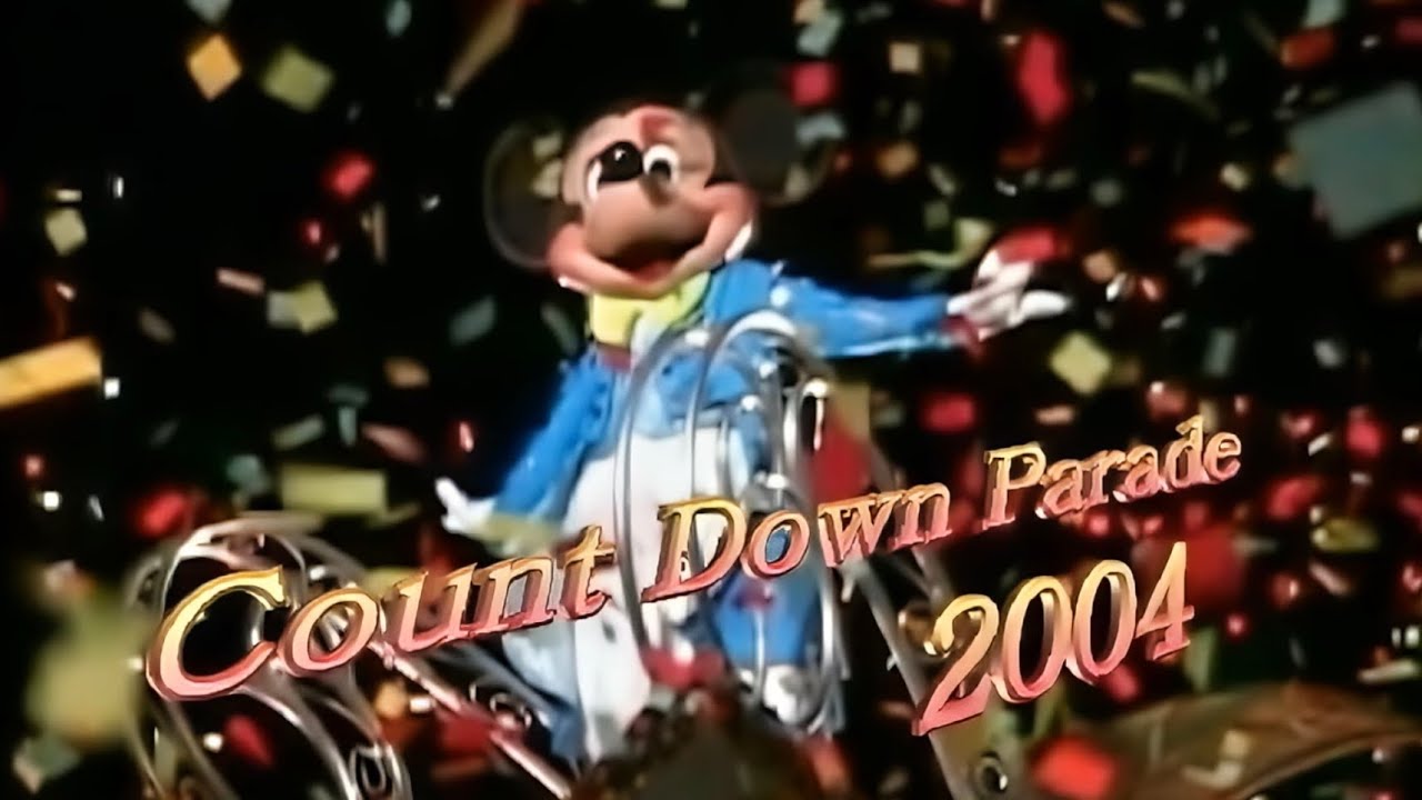 TDLカウントダウンパレード2004  東京ディズニーランド20th