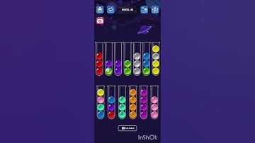 Ball Sort Puzzle - Level 43 #Gameplay #BallSortPuzzle #Puzzle #Logic
