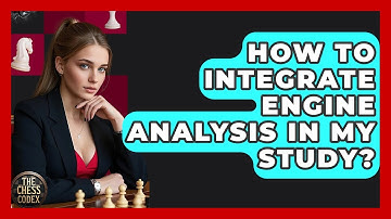 How To Integrate Engine Analysis In My Study? - The Chess Codex