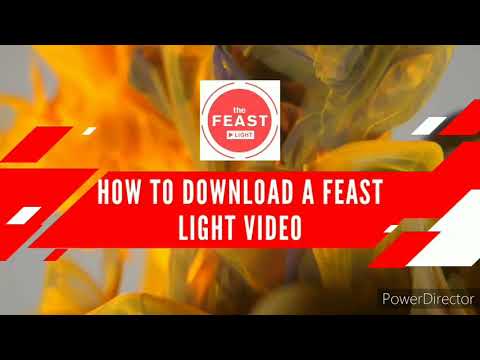 How to Download a Feast Light Video - Step by Step