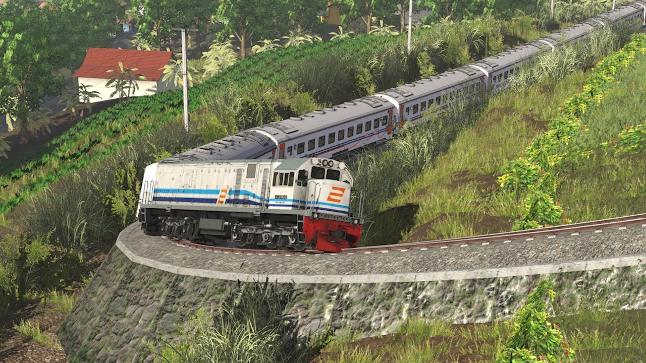 Kereta Api Tak Kuat Menanjak Dan Membutuhkan Bantuan