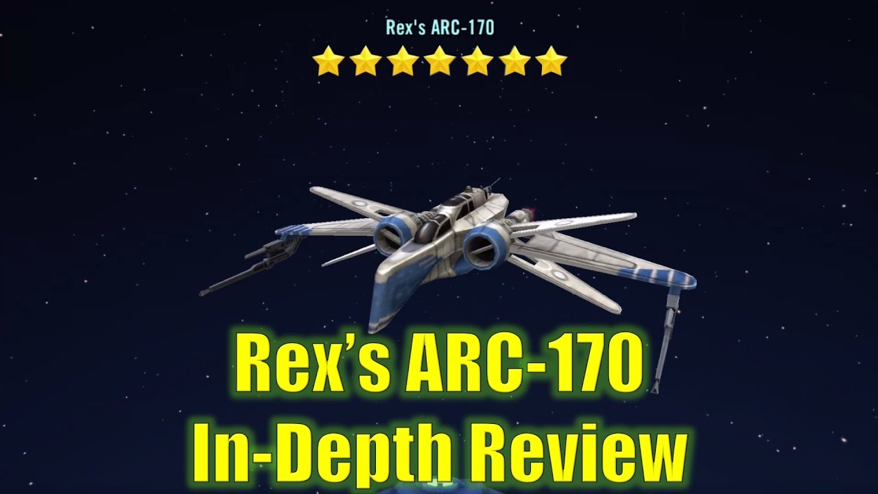 grievous lady piano Star Wars Galaxy of Heroes: Rex's ARC-170 In-Depth Review