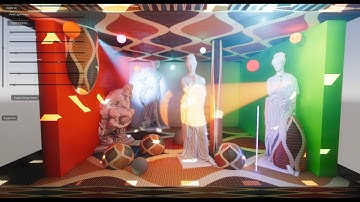 Ethereal 2024 volumetric lighting used with Lumina real time global illumination.