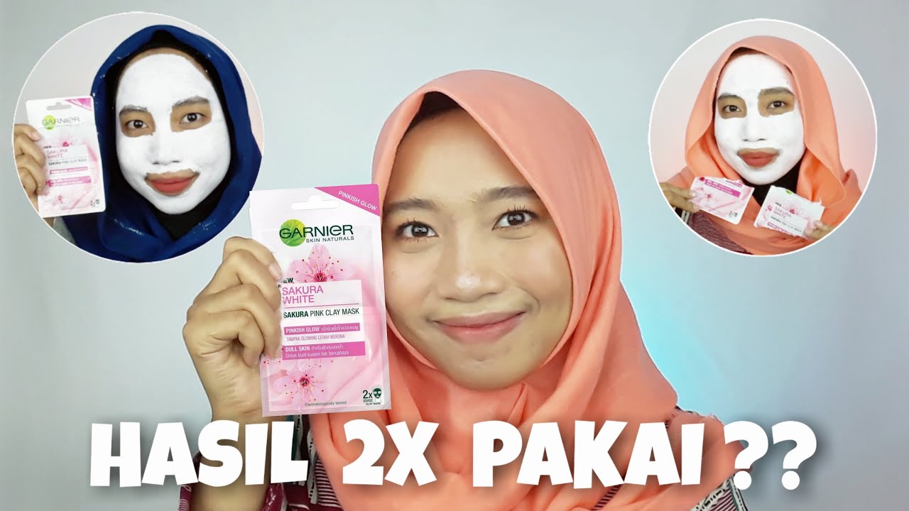Promo Garnier Sakura White Clay Mask Skin Care 2 X 6ml Pack Of 5 Kota Tangerang Selatan Garnier Official Tokopedia