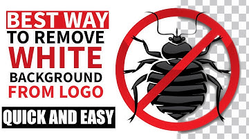How To Remove White Background From Logos (EASY!) - Photoshop Tutorial