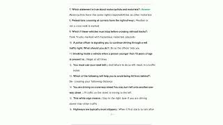 2026 California DMV Permit Test: 250 Actual Questions & Verified Answers