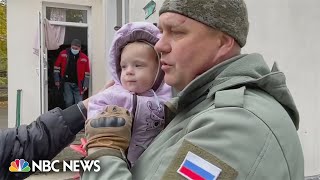 Video shows the removal of dozens of Ukrainian children by Russian soldiers
