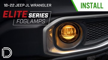 NEW! Elite Series Fog Lamps for 2018-2024 Jeep JL Wrangler | Diode Dynamics