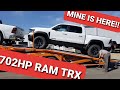 My 702HP Ram TRX Finally Shows Up Walk Around and 1st Drive