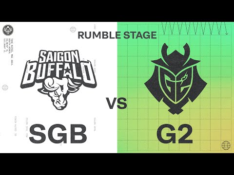 SAIGON BUFFALO vs G2 ESPORTS - RUMBLE STAGE - DÍA 2 - MSI 2022- LEAGUE OF LEGENDS - #MSILVP