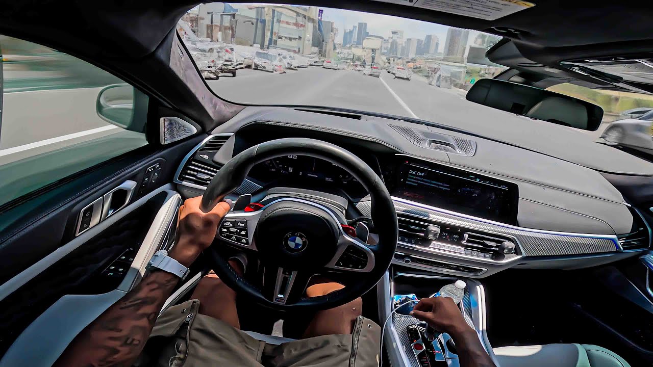 BMW X6M 4PM POV DRIVE ..