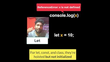 Hoisting in Javascript😂| let vs var Comedy