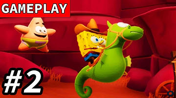 SPONGEBOB SQUAREPANTS: THE COSMIC SHAKE Gameplay Walkthrough Part 2 [HD 1080p] - No Commentary PC