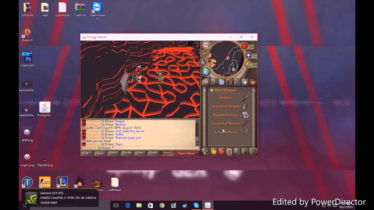 New RSPS need players Prodigy-Hybrid