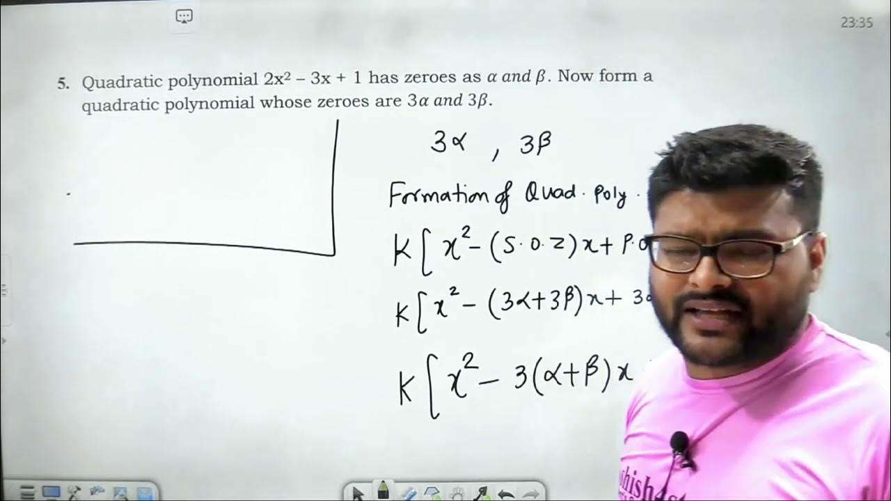 quadratic-polynomial-2x2-3x-1-has-zeroes-as-and-now-form-a