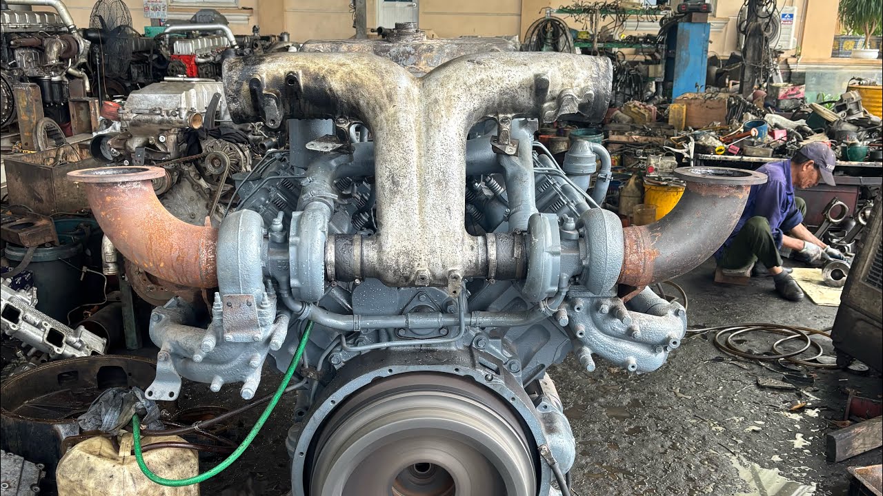 Động cơ 8DC11 Đời 2 tubo Hàng đã bán ae tham khảo 