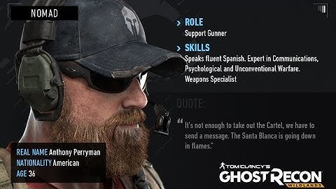 How to Make Nomad | Tom Clancy