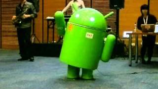 Dancing Android @ Google Developer Day 2010 Prague