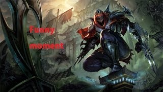 [League of Legends]Funny moment: zed juke