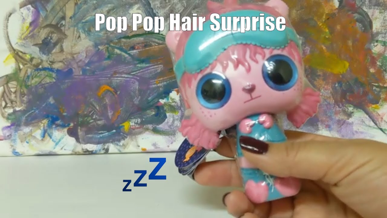 Yawn Pop Pop Hair Surprise