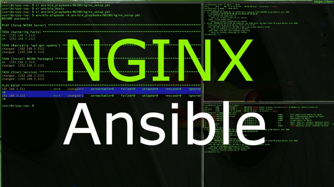 Install NGINX with Ansible - YouTube Install Nginx With Ansible - Youtube
