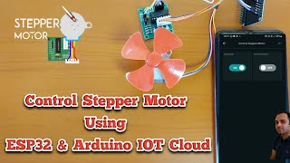 How to Control Stepper Motor with Arduino IoT Cloud and ESP8266 | Arduino IoT Cloud Projects