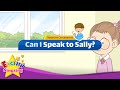 [Telephone Conversations] Can I Speak to Sally? - Easy Dialogue - Role Play
