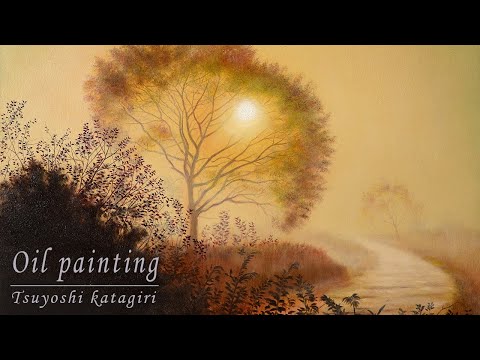 絵画 油絵 風景画 木 M10 油絵 木 わかかっ 絵画 M10 風景画