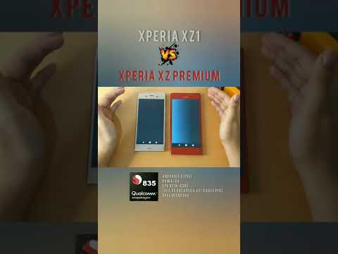 Sony Xperia XZ1 vs Sony Xperia XZ Premium#shortvideo