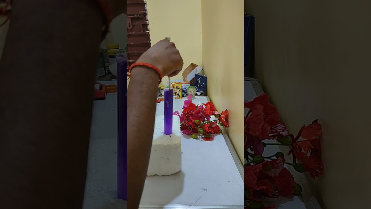 Bleaching powder and Ujala colourless Experiments.