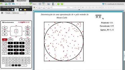 Determinar Pi pelo Método de Monte Carlo