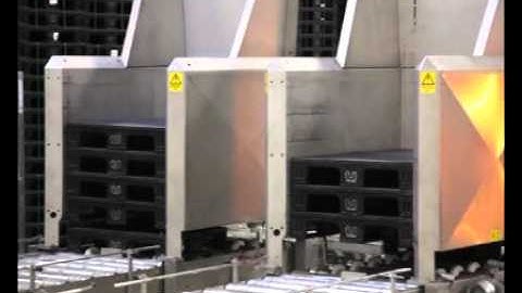 SEMI STAAL Pallet washing system