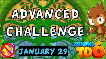 Bloons TD 6 Advanced Challenge | How? Just How? | No Hero No MK No Powers Used | January 29 2024