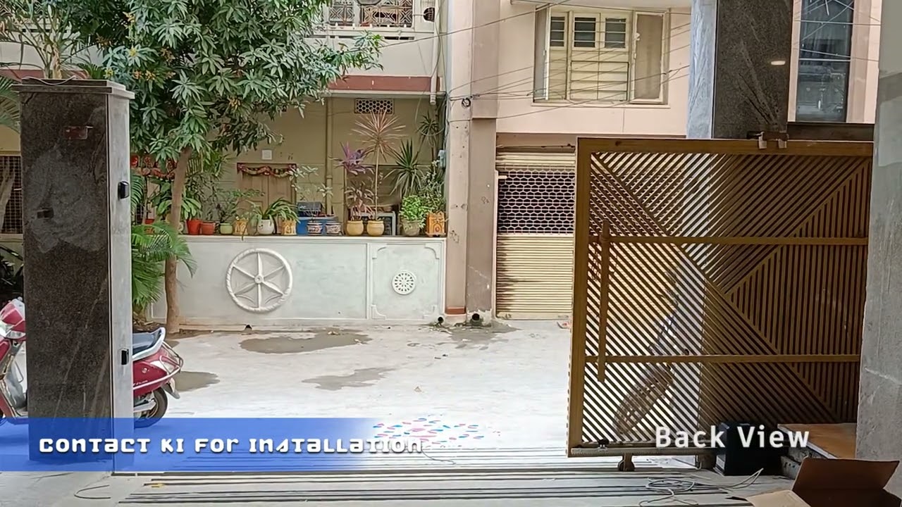 Remote MS Gate with Italian Gate motor @ Hyderabad