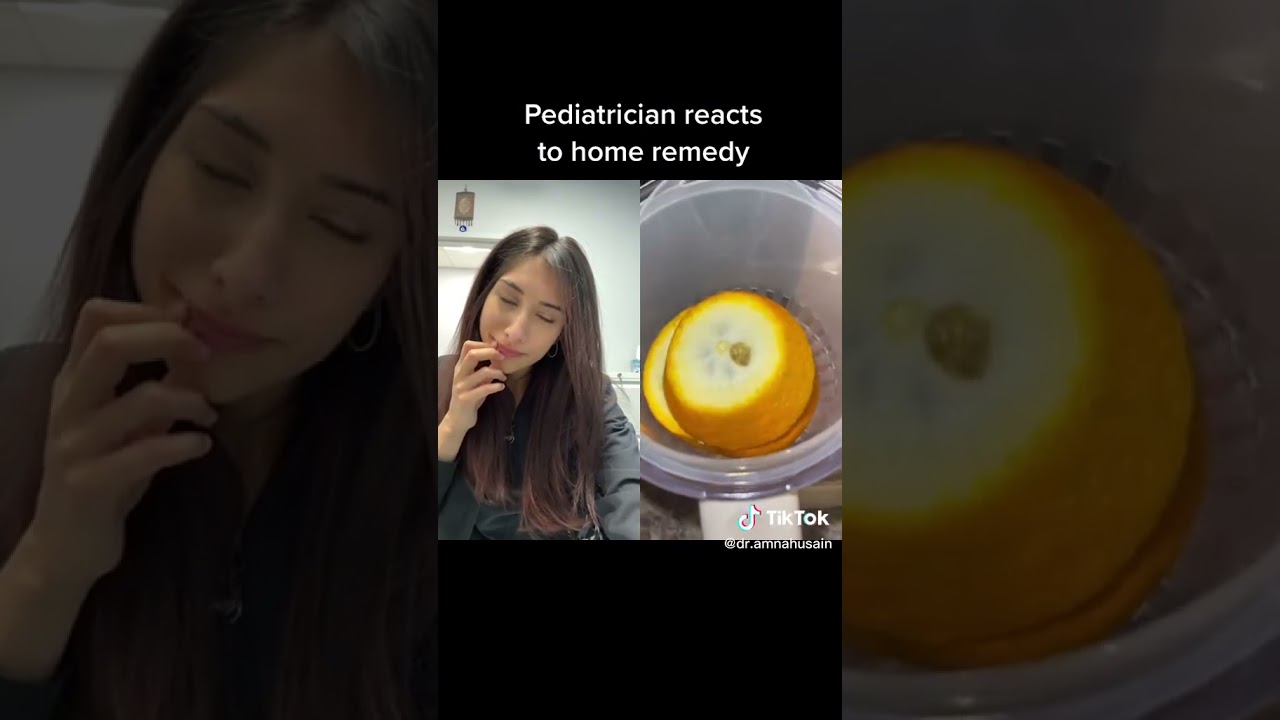 ⁣Pediatrician Reacts to Dry Cough Home Remedy | Dr. Amna Husain #shorts #homeremedy