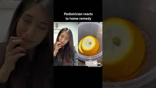 Pediatrician Reacts To Dry Cough Home Remedy Dr Amna Husain 